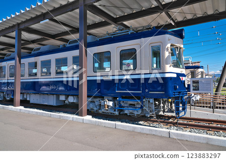 [Kitafu Station Railway Museum] Inside Kitafu Station, Echizen City, Fukui Prefecture 123883297