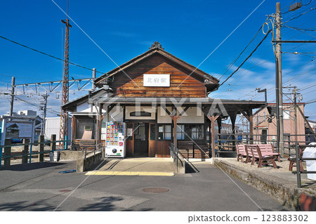 [Kitafu Station Railway Museum] Inside Kitafu Station, Echizen City, Fukui Prefecture 123883302