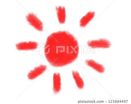 Sun illustration material (JPEG/PNG) Sun illustration material (JPEG/PNG) 123884497