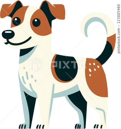 cute dog with big eyes and dog cute dog with big eyes and dog 123885460