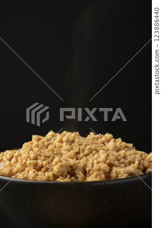 Rice with minced chicken Rice with minced chicken 123886440
