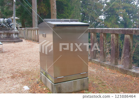 A water cannon storage facility to protect historical buildings A water cannon storage facility to protect historical buildings 123886464
