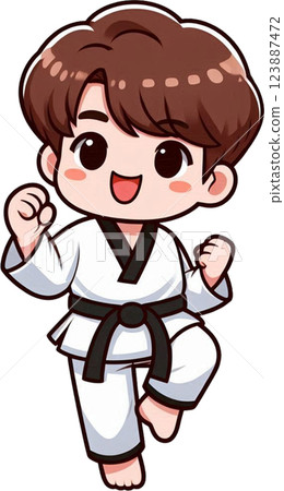 Taekwondo 123887472