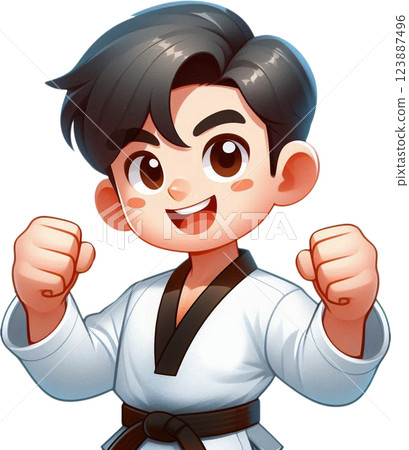 Taekwondo 123887496