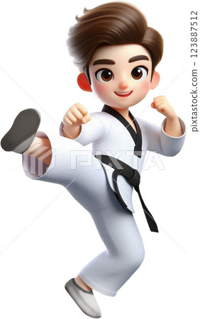 Taekwondo 123887512