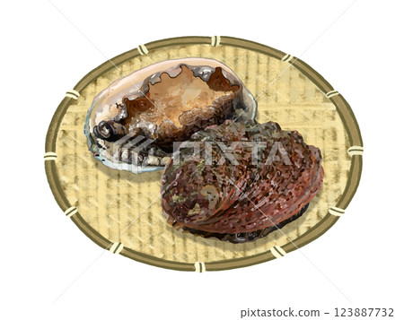 Abalone (with colander) 123887732