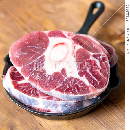 Beef fresh shins Beef fresh shins 123888632