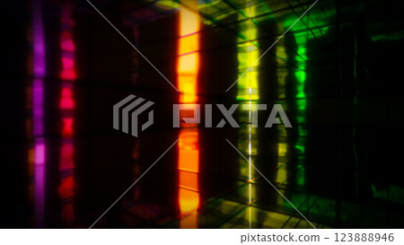 Brightly coloured abstract Brightly coloured abstract 123888946