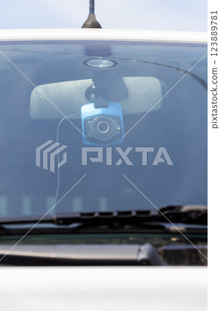 DVR in the car 123889781