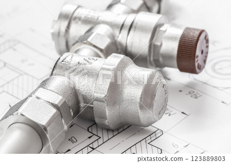 Equipment for plumbing 123889803