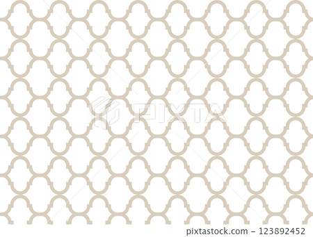 斯堪的納維亞風格簡約摩洛哥花紋背景壁紙材質米色象牙 123892452