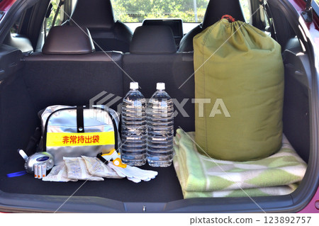 開車避難圖片 123892757