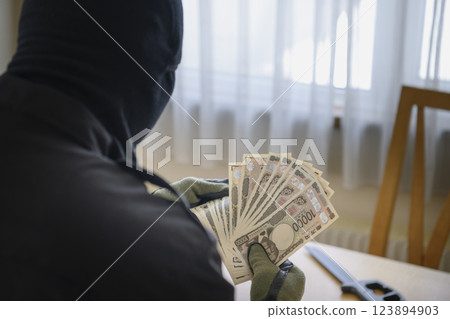 黑暗打工（強盜）形象 123894903