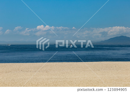 兵庫縣舞子附近的海景 123894905
