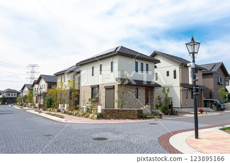 House, residence, residential area 123895166