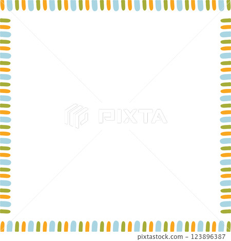 Vector abstract frame for your photo. Border easter frame design template. Elegant frame for certificate Vector abstract frame for your photo. Border easter frame design template. Elegant frame for certificate 123896387