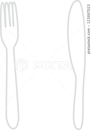 刀叉 123897023