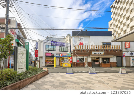 the Residential Area of Hikifune Tokyo Japan Dec 8 2024 the Residential Area of Hikifune Tokyo Japan Dec 8 2024 123897025