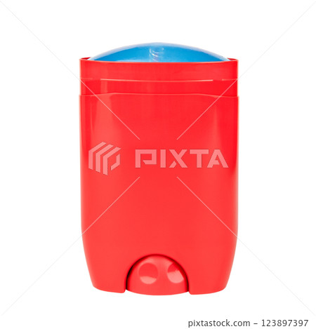 man's deodorant, on a white background, is isolated man's deodorant, on a white background, is isolated 123897397