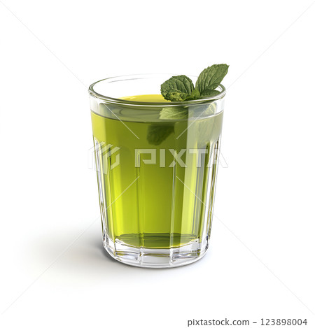 Herbal tea  on white backgrounds 123898004