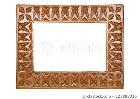 picture frame isolated on white background picture frame isolated on white background 123898030