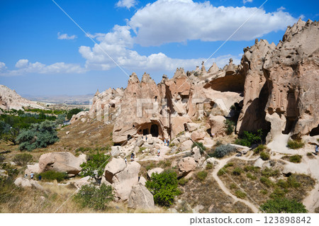 Ancient Zelve Monastery 123898842