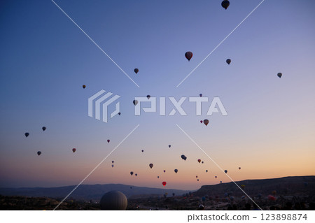 Sunrise at Cappadocia Sunrise at Cappadocia 123898874