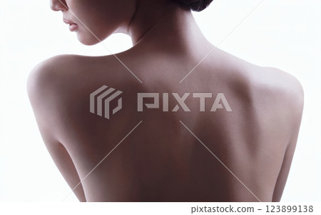 Close-up shot of a carefully cared for back 123899138