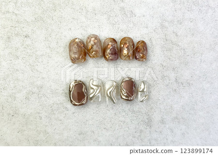 Nail tips Nail tips 123899174