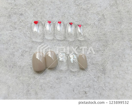 Nail tips Nail tips 123899532