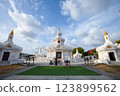 Religion behind the city of Nakhon Si Thammarat Provinc 123899562