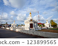 Religion behind the city of Nakhon Si Thammarat Provinc 123899565