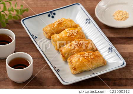 酥皮叉燒酥 酥皮 叉燒 點心 BBQ pork puff pastry チャーシューパイ 123900312