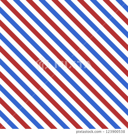 Classic barber background with red, blue and white stripes - vector illustration Classic barber background with red, blue and white stripes - vector illustration 123900538