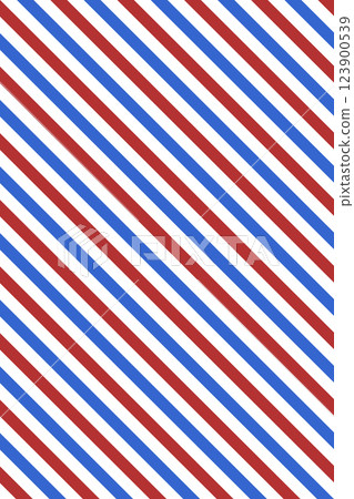 Classic barber background with red, blue and white stripes - vector illustration Classic barber background with red, blue and white stripes - vector illustration 123900539