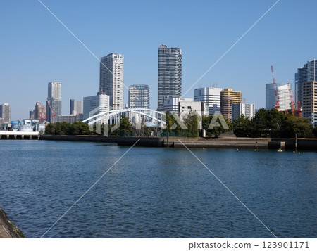 漫步濱離宮恩賜庭園 123901171