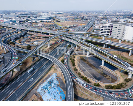 Highway junction 123901267