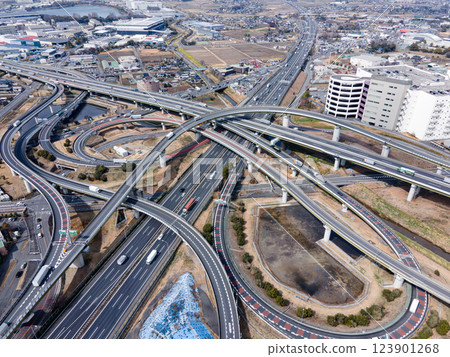 Highway junction 123901268