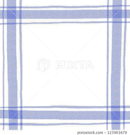Blue line checkered background 123901679