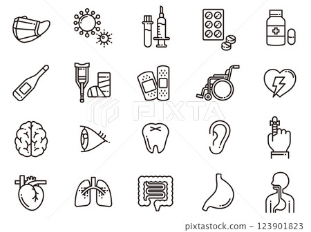 Medical icons 01 Medical icons 01 123901823