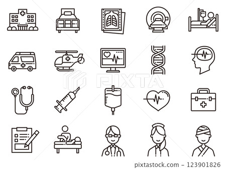 Medical icons 04 123901826