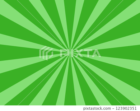 Green concentration lines background material Green concentration lines background material 123902351