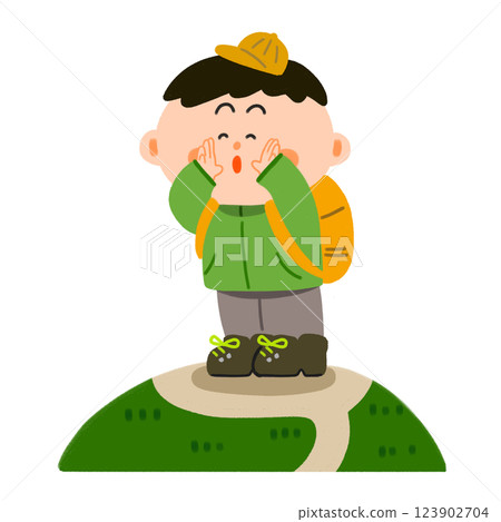 嗨，登山者們 123902704