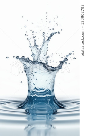 a close up of a water splash with a white background, a close up of a water splash with a white background, 123902792