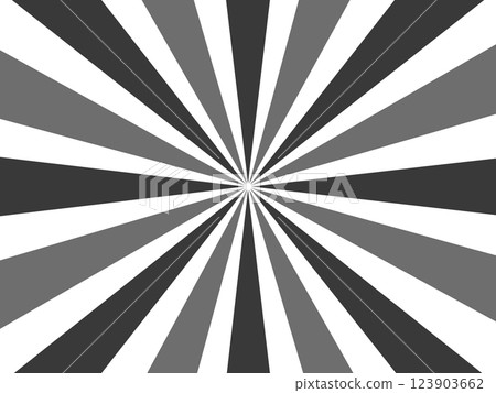 Black, gray, and white concentrated lines background material Black, gray, and white concentrated lines background material 123903662