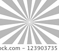 灰白色集中線條背景素材 123903735