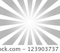 灰白色集中線條背景素材 123903737