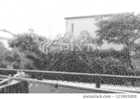 Rain outside the window Rain outside the window 123903808