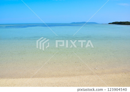 竹富島康多海灘 123904540
