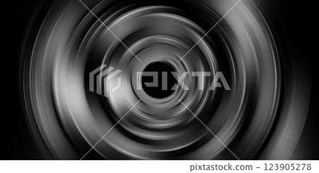 Spin blur effect in black and white colors with grainy texture Spin blur effect in black and white colors with grainy texture 123905278